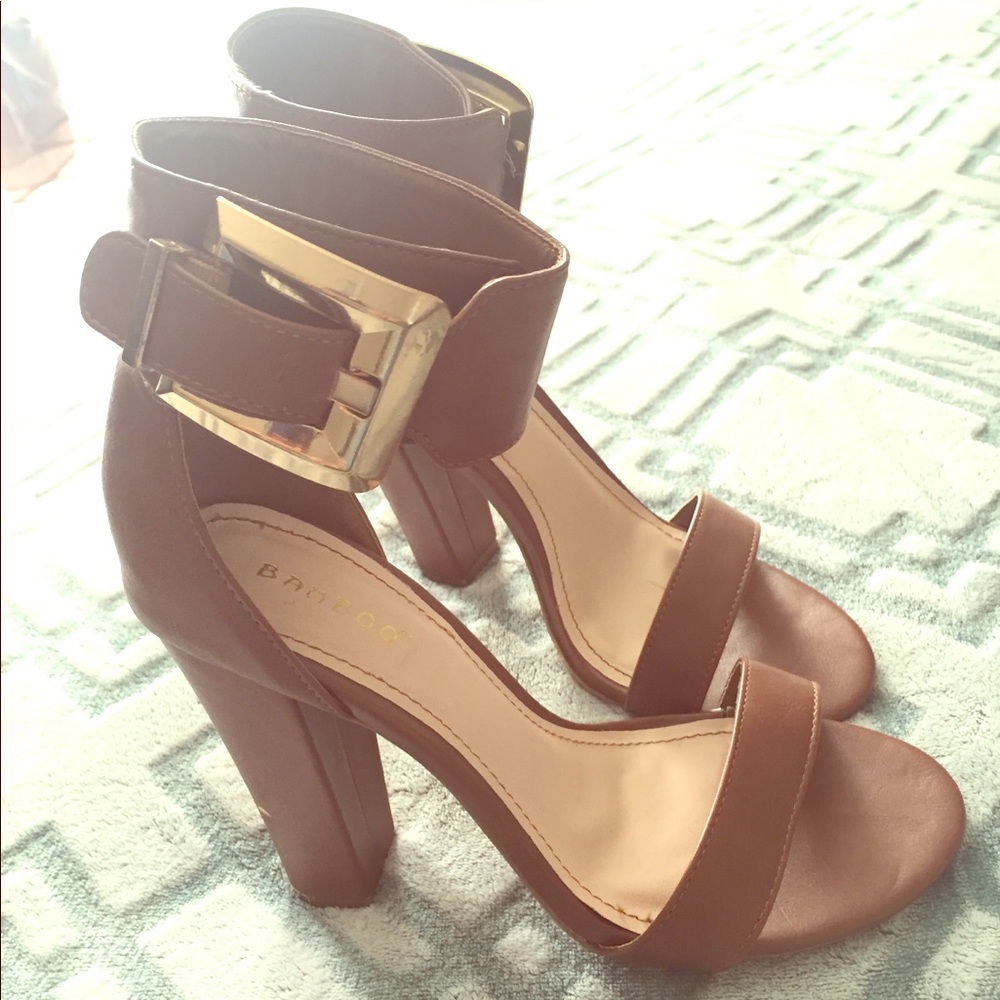 Brown heels